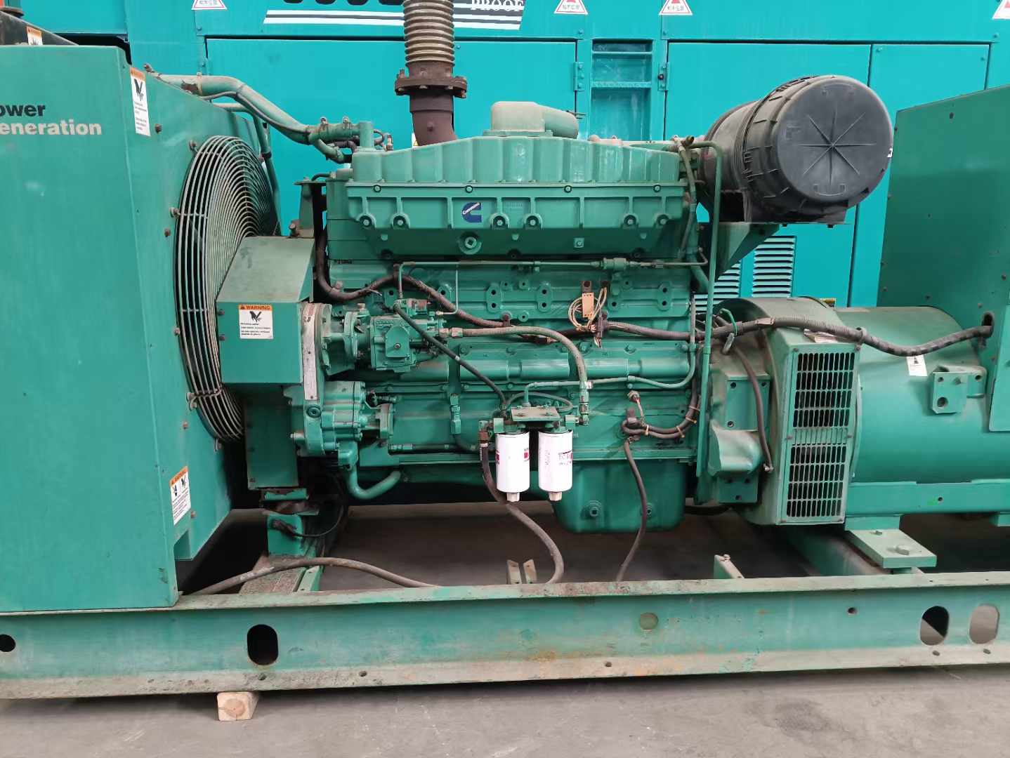 鼓楼过载会对 600kW 柴油发电机组造成哪些损害？