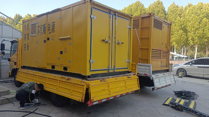 鼓楼柴油发电机组和UPS电源配合使用时的注意事项